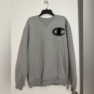 Champion sweater crewneck with big C vintage style